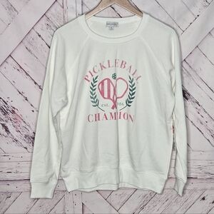 Wildfox Pickleball Champion Pullover Sweatshirt